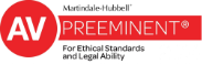 AV rated award for ethical standards and legal ability