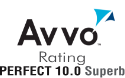 Avvo Perfect 10.0 rating logo