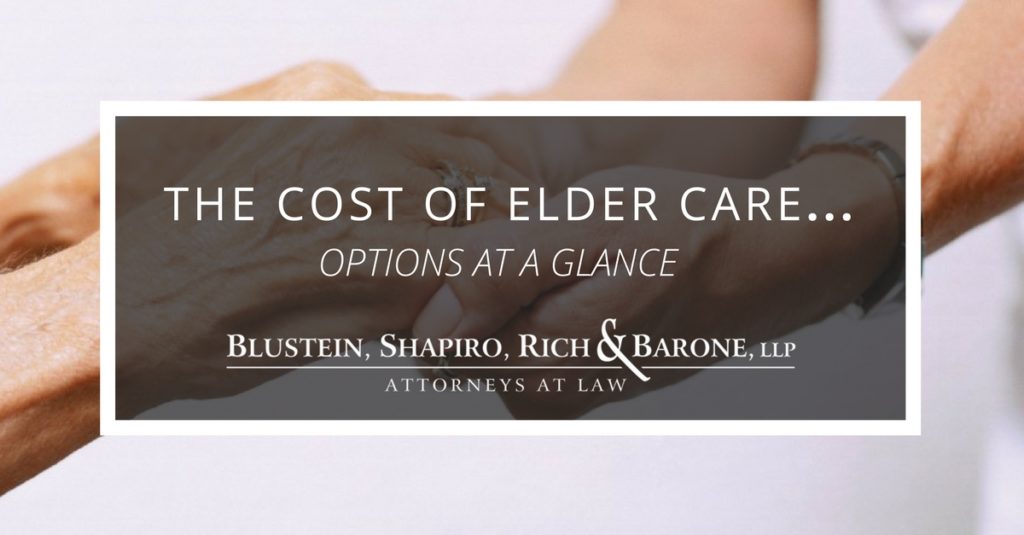 The Cost of Elder Care: Options At A Glance