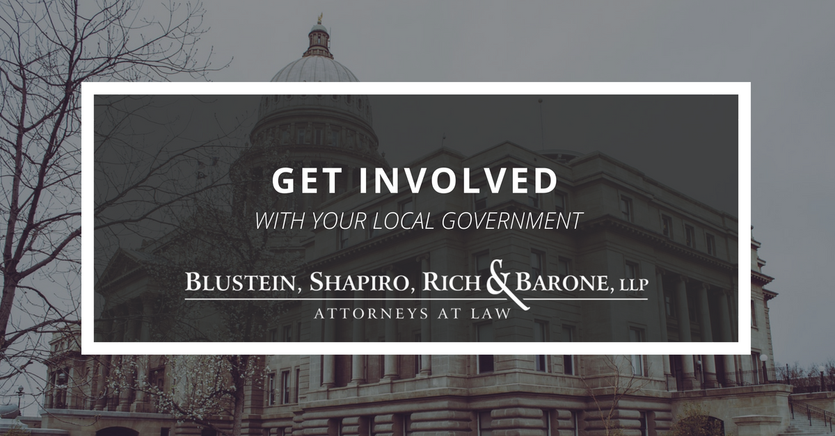 Get Involved With Your Local Government