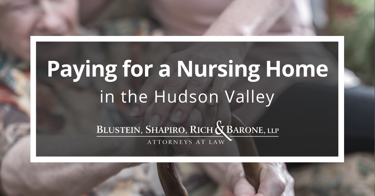 Nursing Home costs in the Hudson Valley